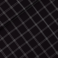 Afbeelding van Double Grid - M - French Terry - Zwart