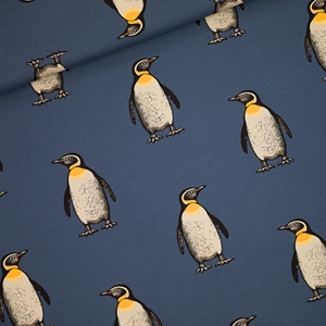 Picture of Penguins - M - French Terry - Duikerblauw